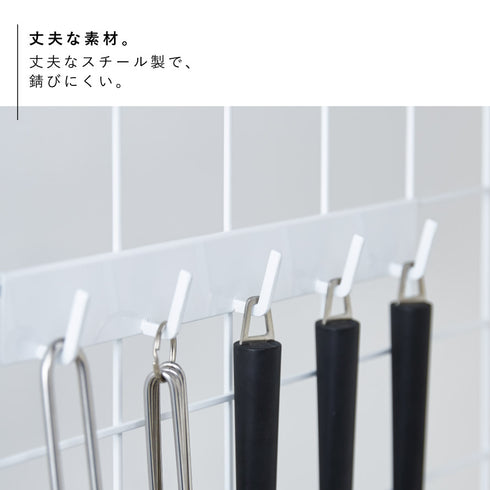 自立式メッシュパネル用 フック5連 タワー.|s5